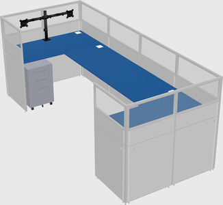 Cabine en u
