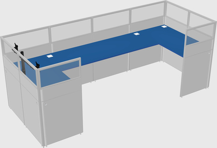 Cabine en u