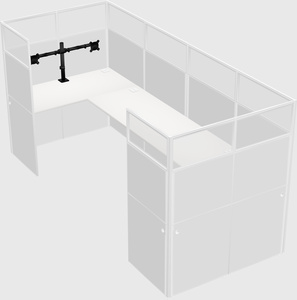 Cabine en u