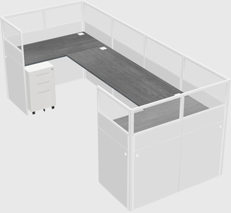 Cabine en u