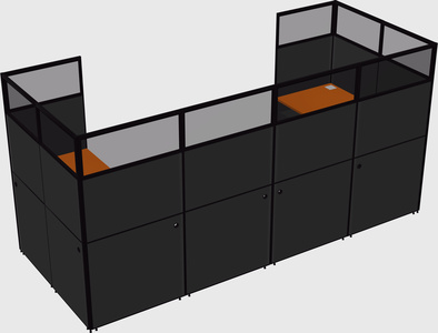 Cabine en u