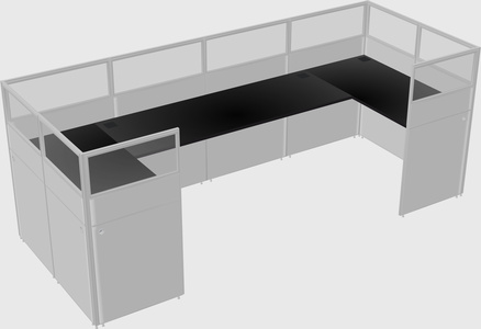 Cabine en u