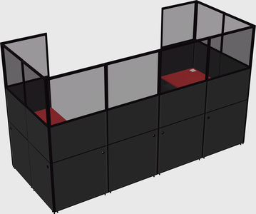 Cabine en u