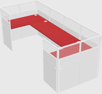 Cabine en u