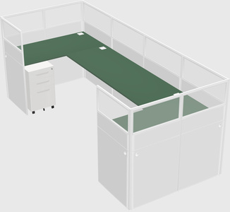 Cabine en u