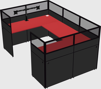Cabine en u