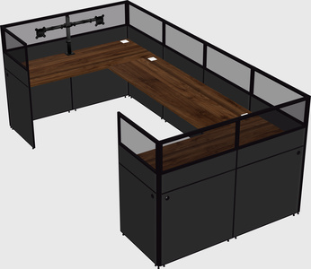 Cabine en u