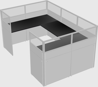 Cabine en u