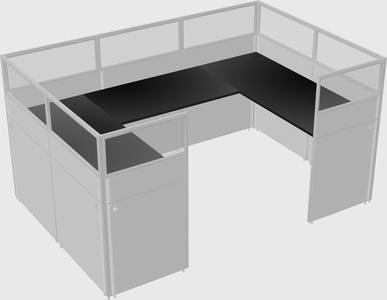Cabine en u