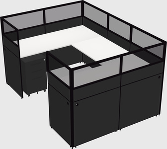 Cabine en u