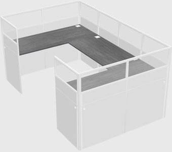 Cabine en u