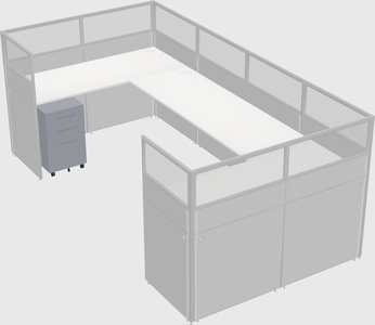 Cabine en u