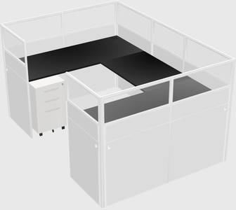 Cabine en u