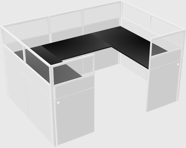 Cabine en u
