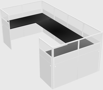 Cabine en u