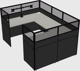 Cabine en u