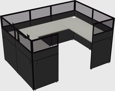 Cabine en u