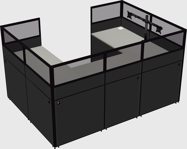Cabine en u