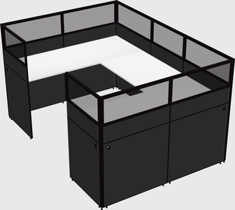 Cabine en u