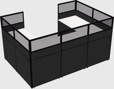 Cabine en u