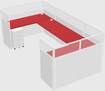 Cabine en u