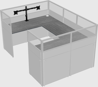 Cabine en u