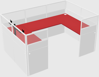 Cabine en u