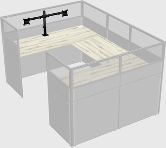 Cabine en u