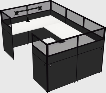 Cabine en u