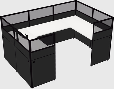 Cabine en u