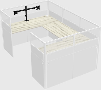 Cabine en u