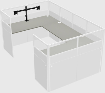 Cabine en u