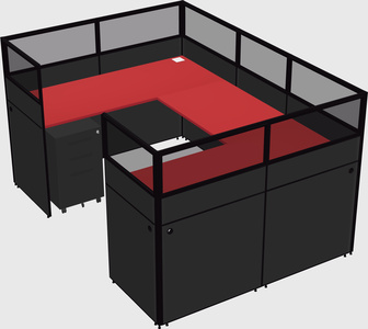 Cabine en u