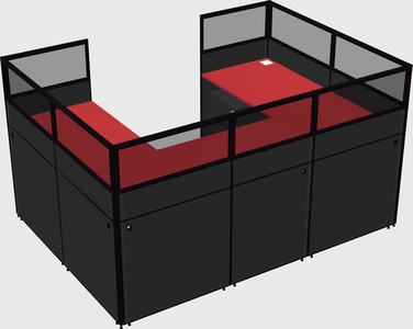 Cabine en u