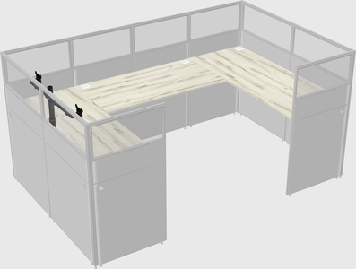 Cabine en u