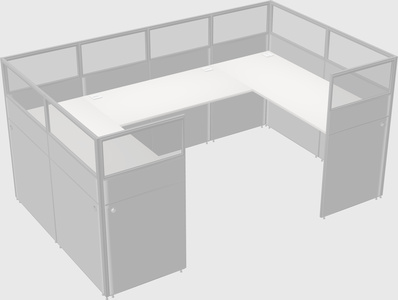Cabine en u