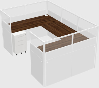 Cabine en u