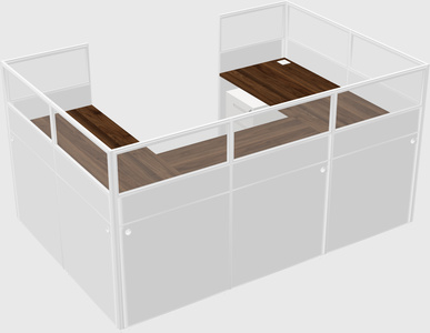 Cabine en u