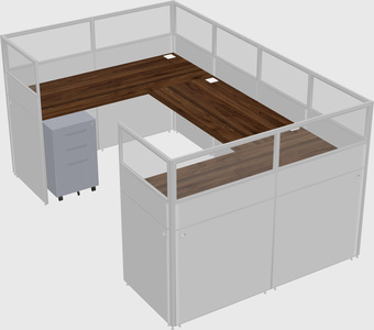 Cabine en u
