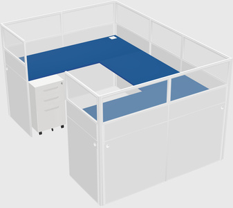 Cabine en u