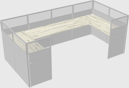 Cabine en u
