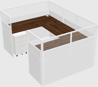 Cabine en u