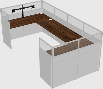 Cabine en u