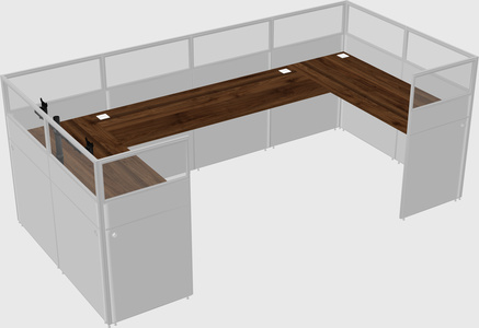 Cabine en u