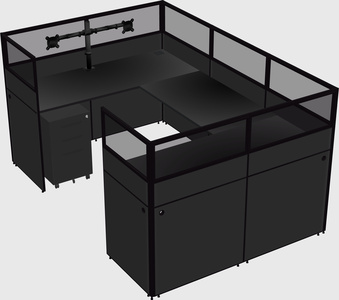 Cabine en u