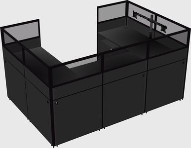 Cabine en u