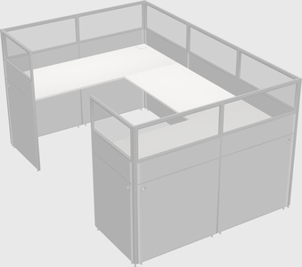 Cabine en u
