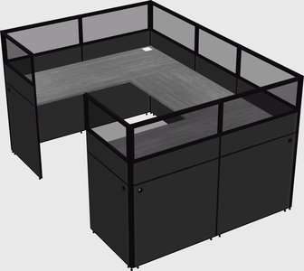 Cabine en u