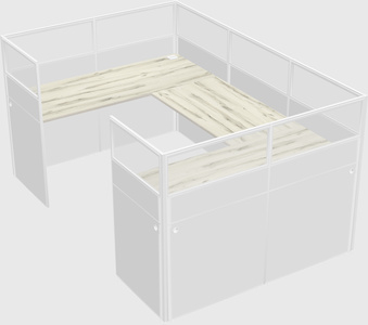 Cabine en u