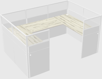 Cabine en u